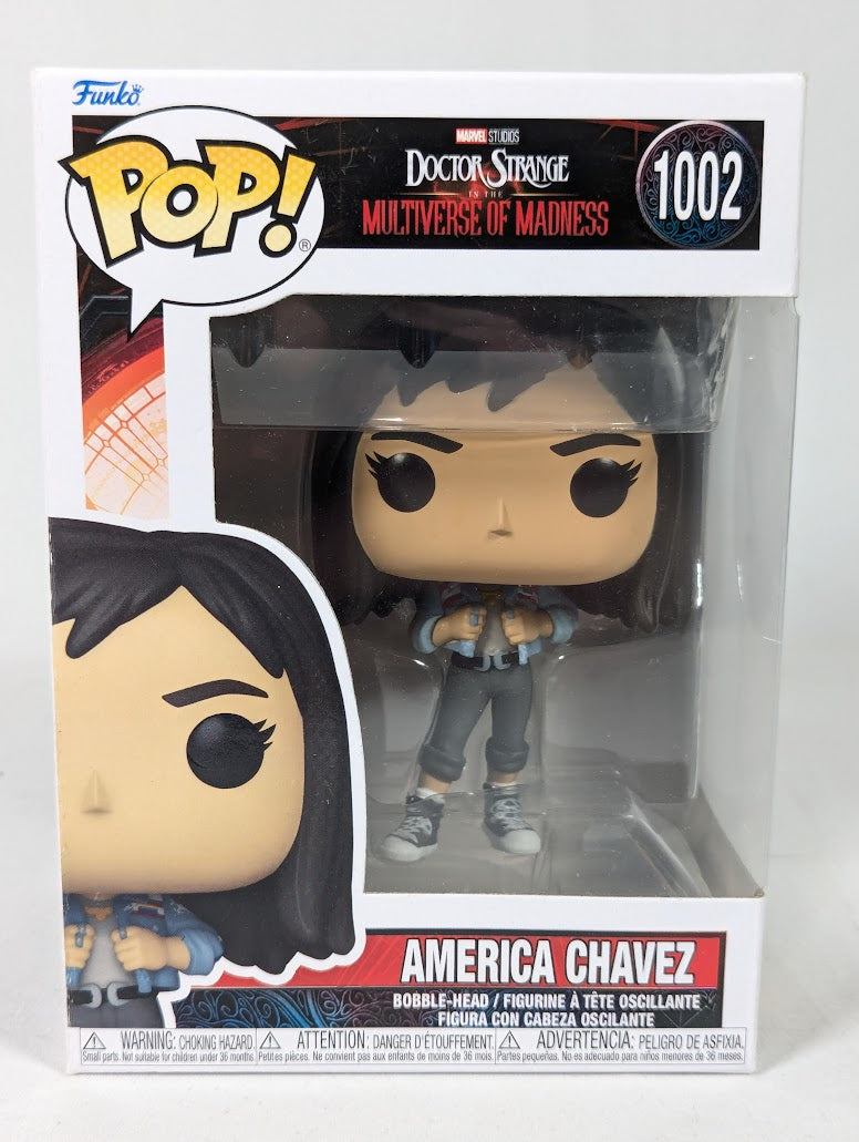 Marvel Doctor Strange in the Multiverse of Madness America Chavez Funko Pop! Vinyl Figure #1002