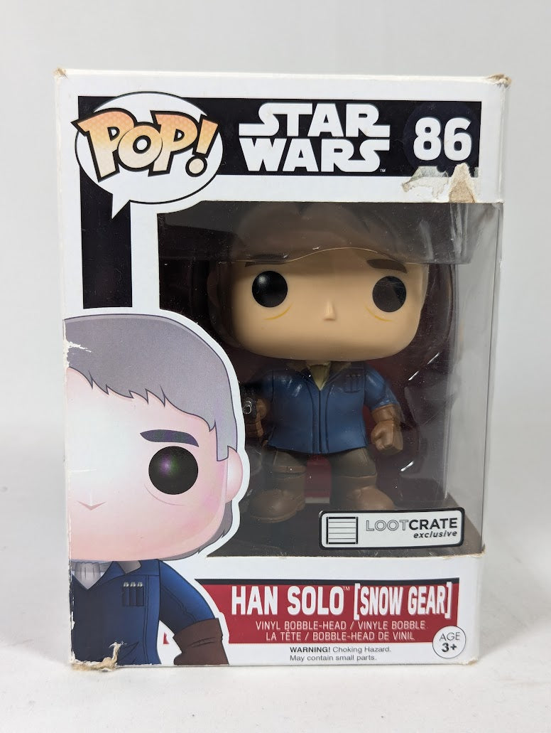 Star Wars Han Solo Snow Gear (Loot Crate Exclusive) Funko Pop! Vinyl Figure #86