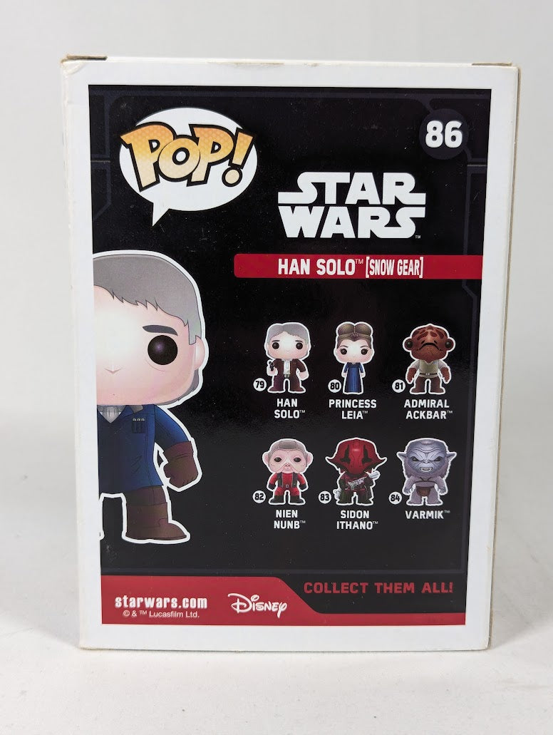 Star Wars Han Solo Snow Gear (Loot Crate Exclusive) Funko Pop! Vinyl Figure #86