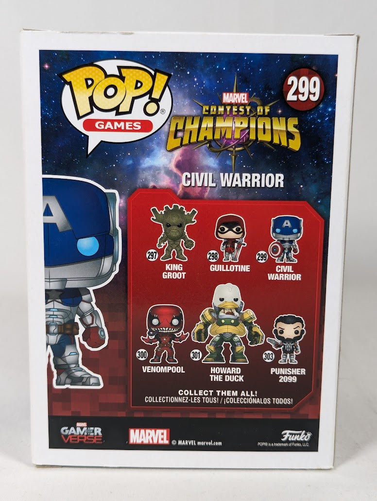 Marvel Gamerverse Contest of Champions Civil Warrior Funko Pop! Vinyl Figure #299