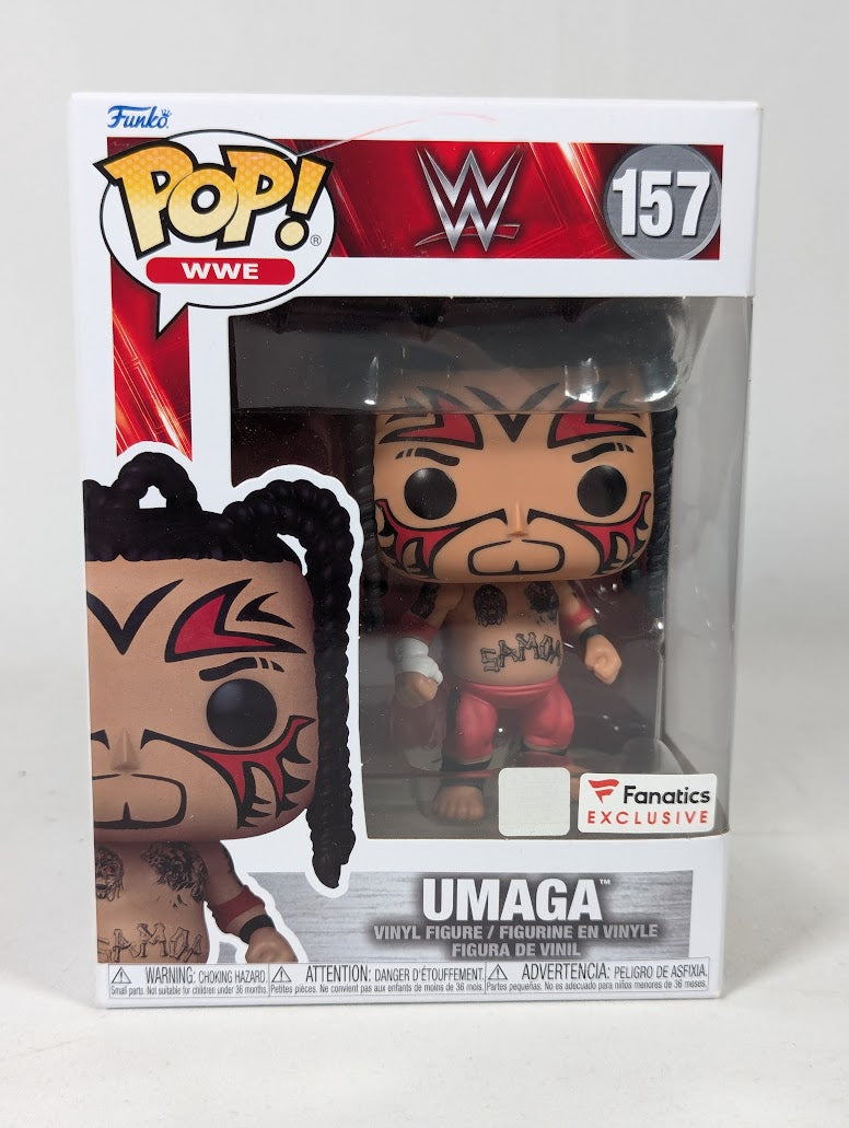 WWE Umaga (Fanatics Exclusive) Funko Pop! Vinyl Figure #157