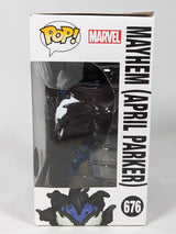 Marvel Venom Mayhem April Parker (Glow in the Dark) (Pop in a Box Exclusive) Funko Pop! Vinyl Figure #676