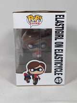 Disney Pixar Incredibles 2 Elastigirl on Elasticycle Funko Pop! Rides Vinyl Figure #45