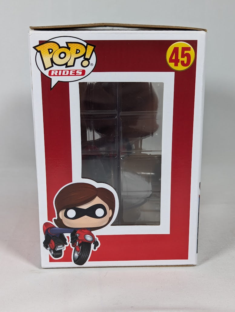 Disney Pixar Incredibles 2 Elastigirl on Elasticycle Funko Pop! Rides Vinyl Figure #45