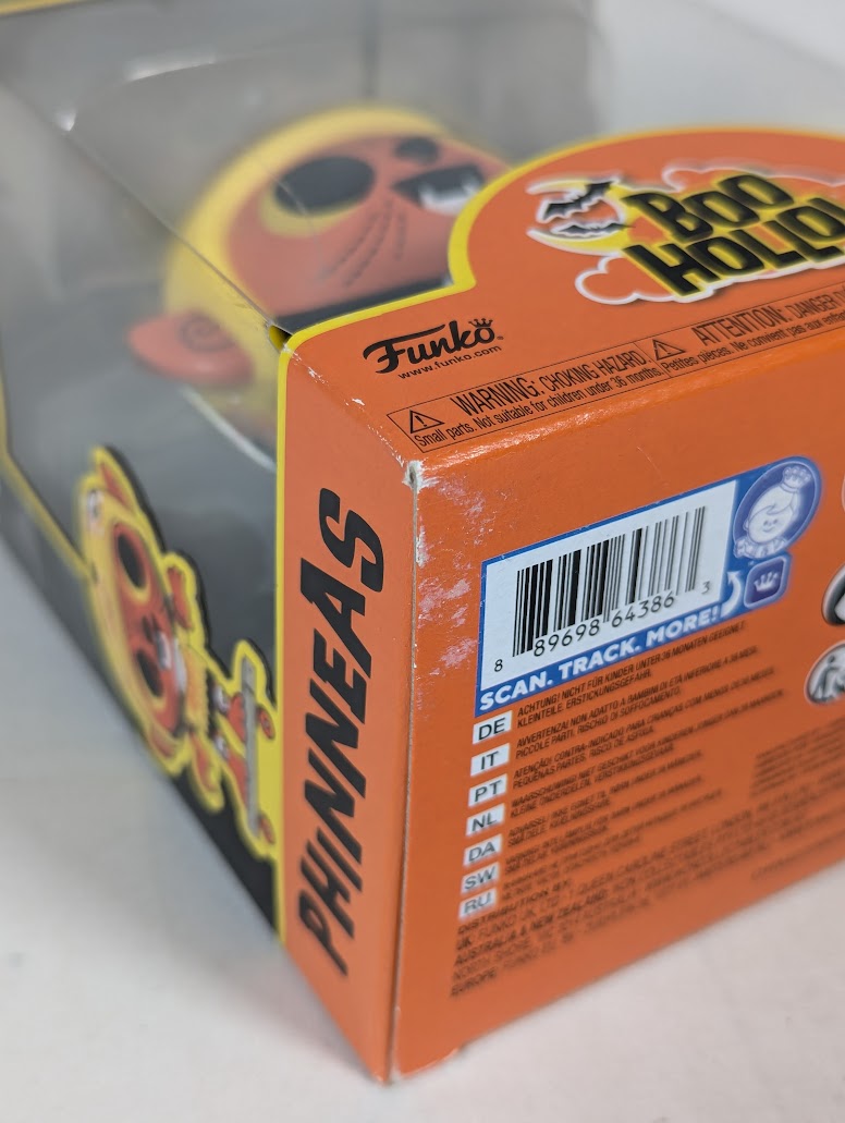 Boo Hollow Phinneas Funko Paka Paka Vinyl Figure