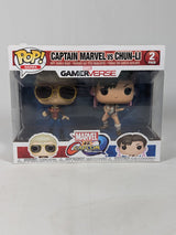 Marvel vs Capcom Infinite Captain Marvel vs Chun-Li Funko Pop! Vinyl Figure 2-Pack