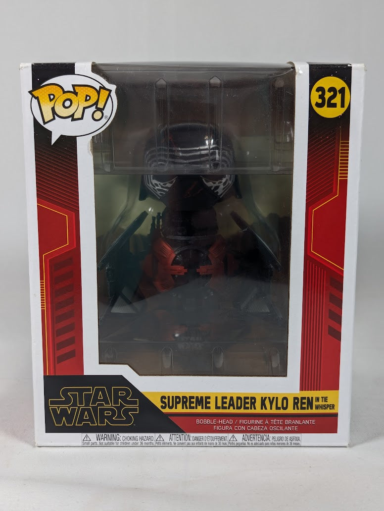 Star Wars Supreme Leader Kylo Ren in Tie Whisper Funko Pop! Vinyl Figure #321