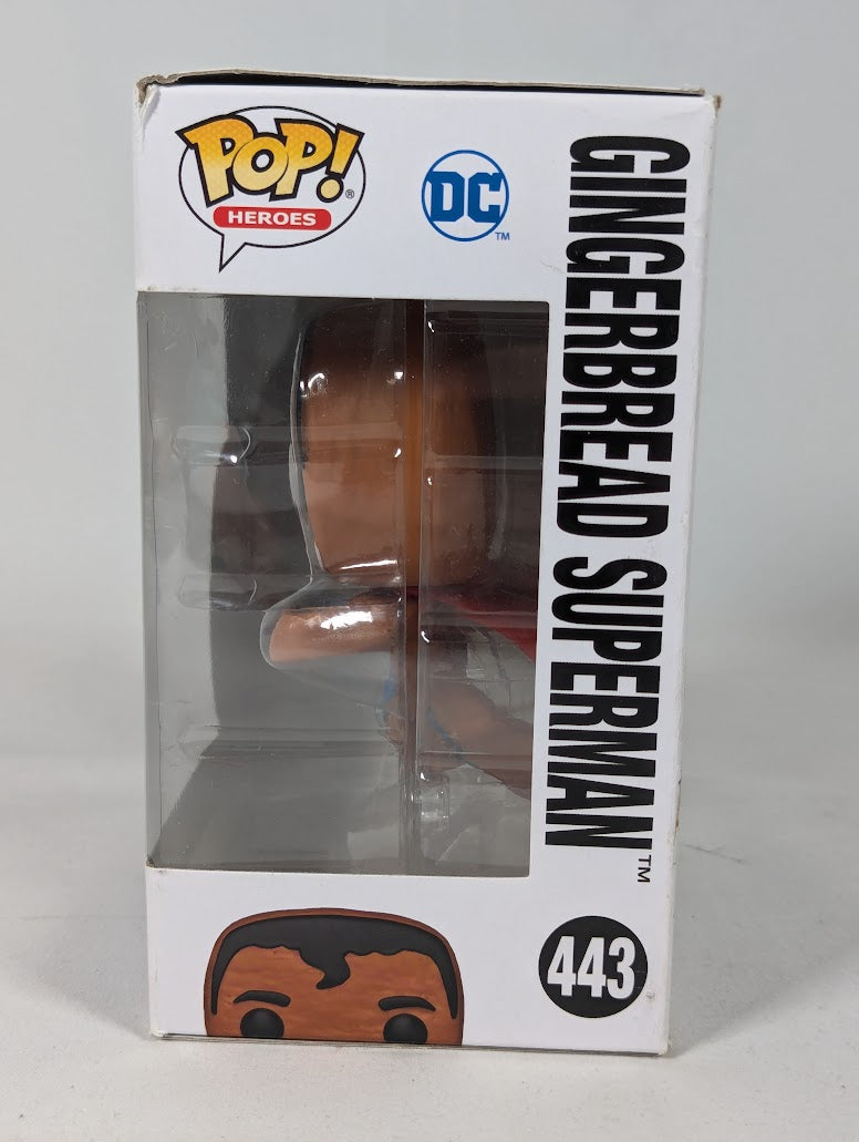 DC Comics Gingerbread Superman Funko Pop! Vinyl Figure #443