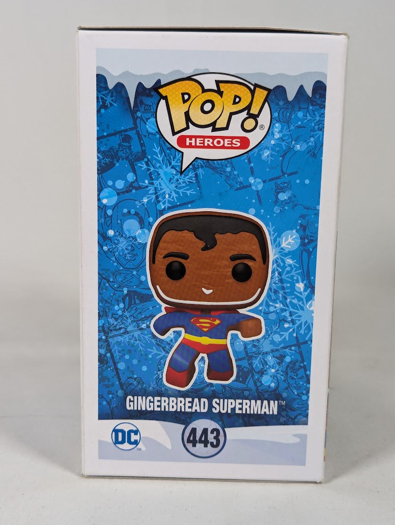 DC Comics Gingerbread Superman Funko Pop! Vinyl Figure #443