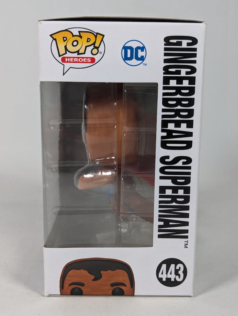 DC Comics Gingerbread Superman Funko Pop! Vinyl Figure #443