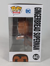 DC Comics Gingerbread Superman Funko Pop! Vinyl Figure #443