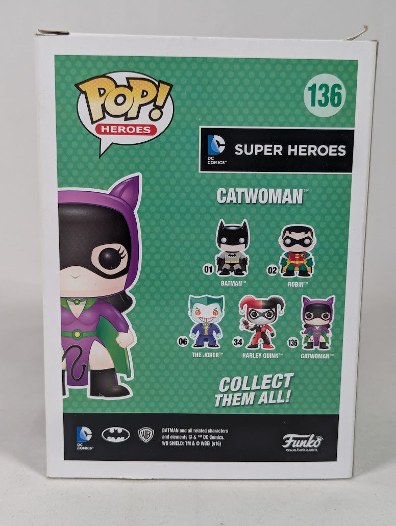DC Comics Catwoman (Legion of Collectors Exclusive) Funko Pop! Vinyl Figure #136