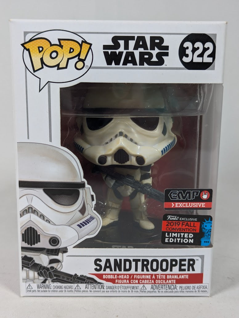 Star Wars Sandtrooper (2019 Fall Convention) (EMP Exclusive) Funko Pop! Vinyl Figure #322