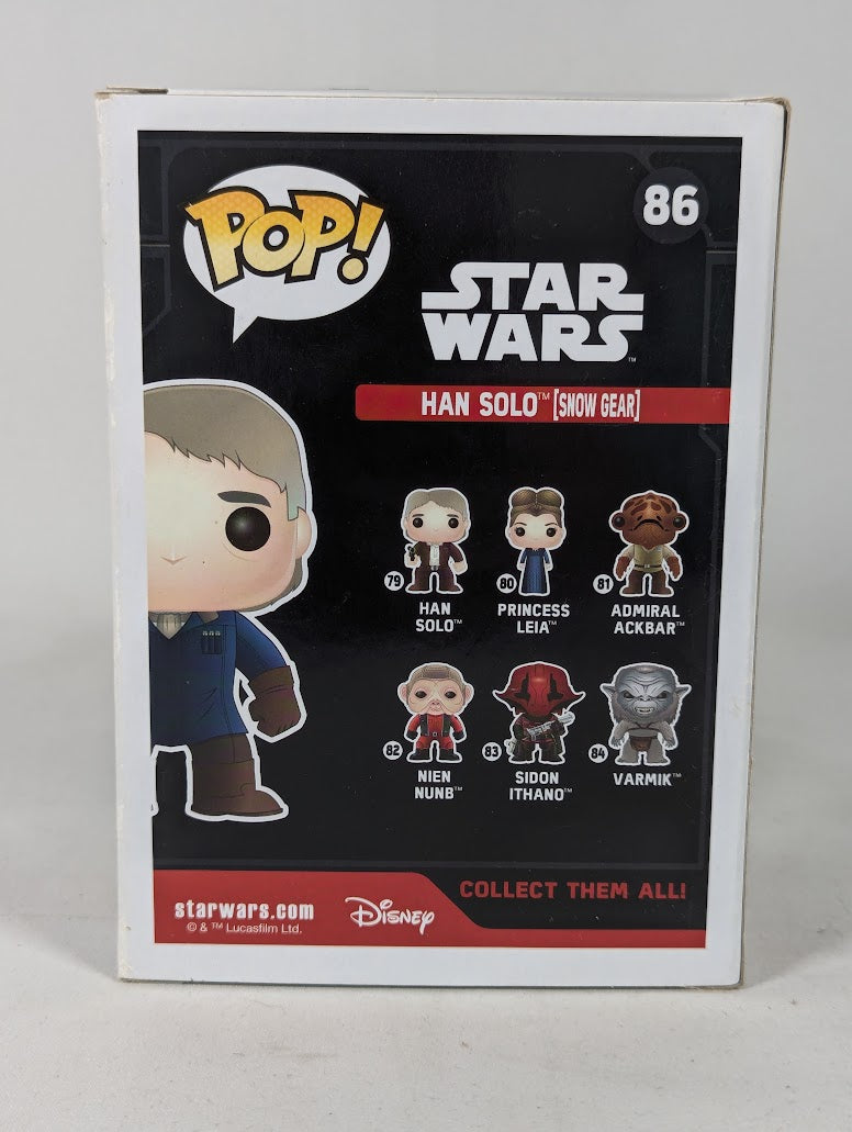 Star Wars Han Solo Snow Gear (Loot Crate Exclusive) Funko Pop! Vinyl Figure #86