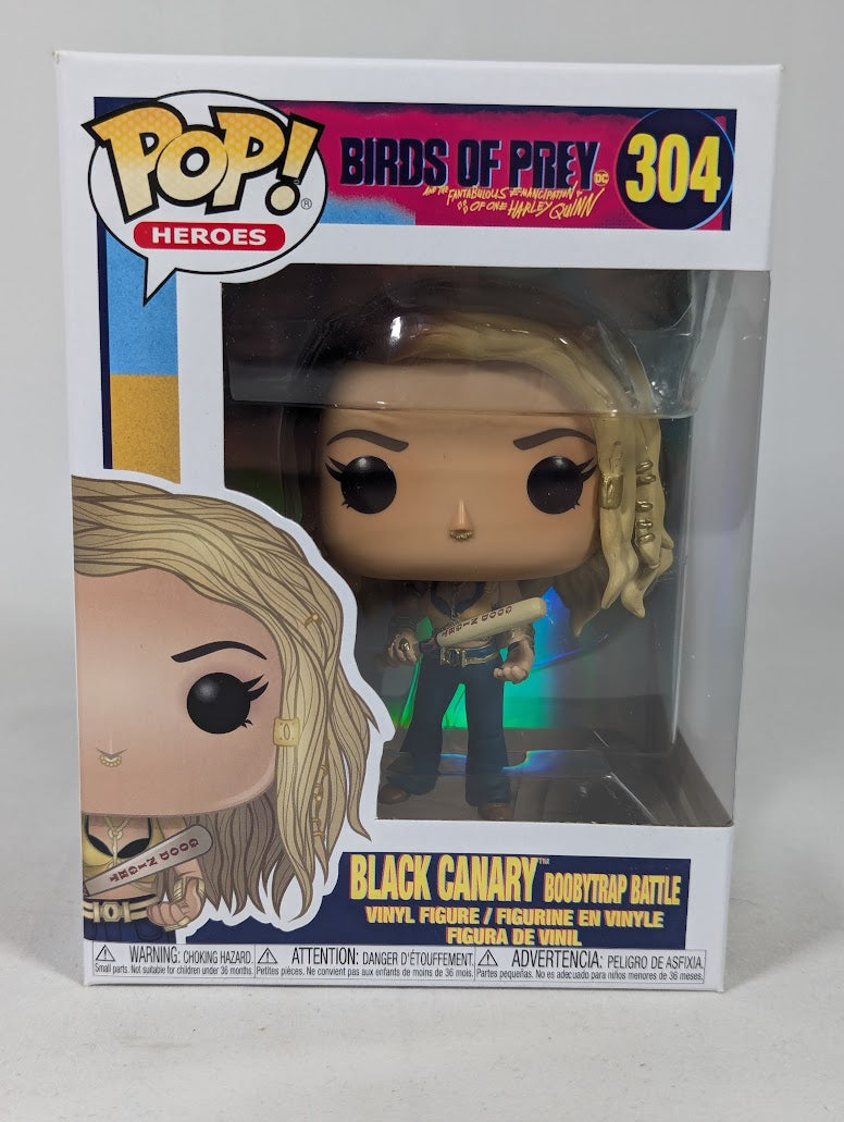 DC Comics Birds of Prey Black Canary Boobytrap Battle Funko Pop! Vinyl Figure #304