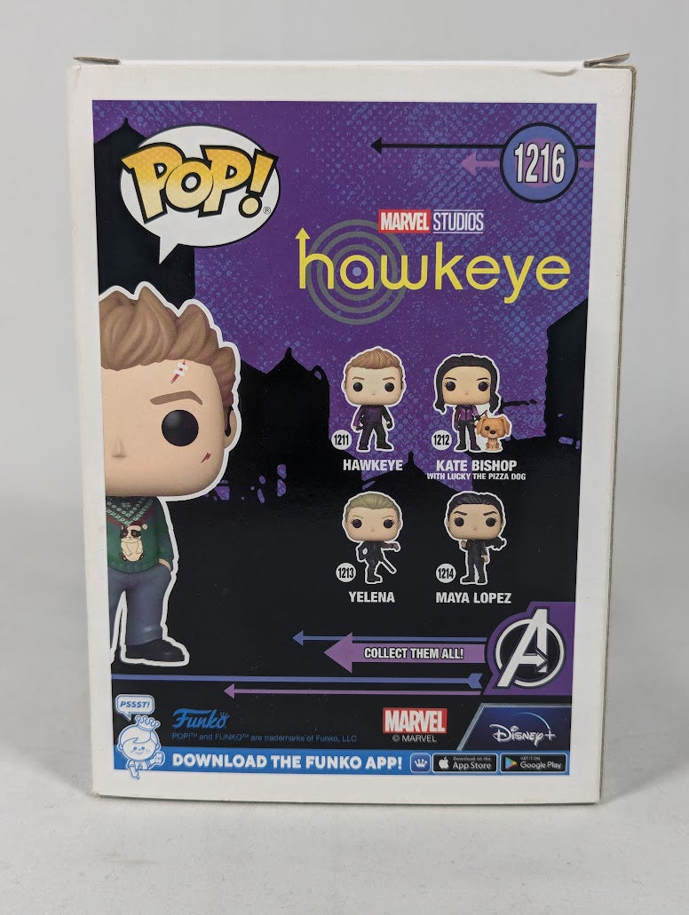 Marvel Hawkeye Clint Barton (Holiday Sweater) Funko Pop! Vinyl Figure #1216