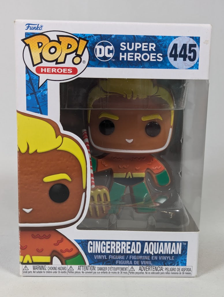 DC Comics Gingerbread Aquaman Funko Pop! Vinyl Figure #445