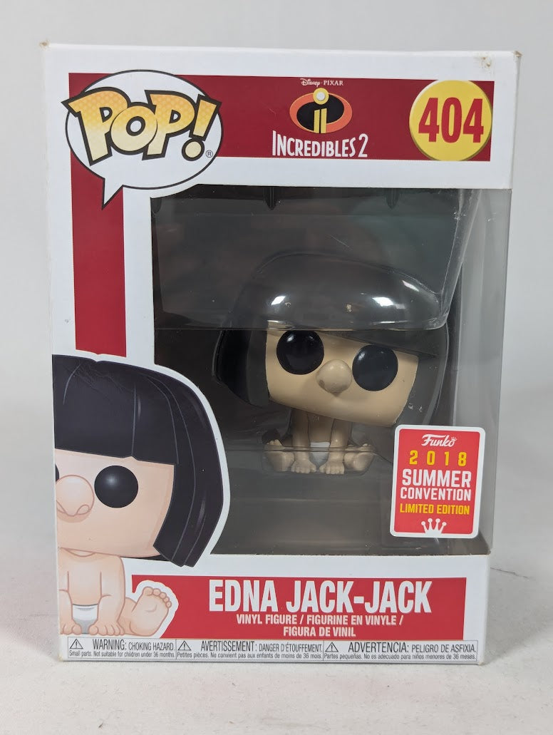 Disney Pixar Incredibles 2 Edna Jack-Jack (2018 Summer Convention) Funko Pop! Vinyl Figure #404