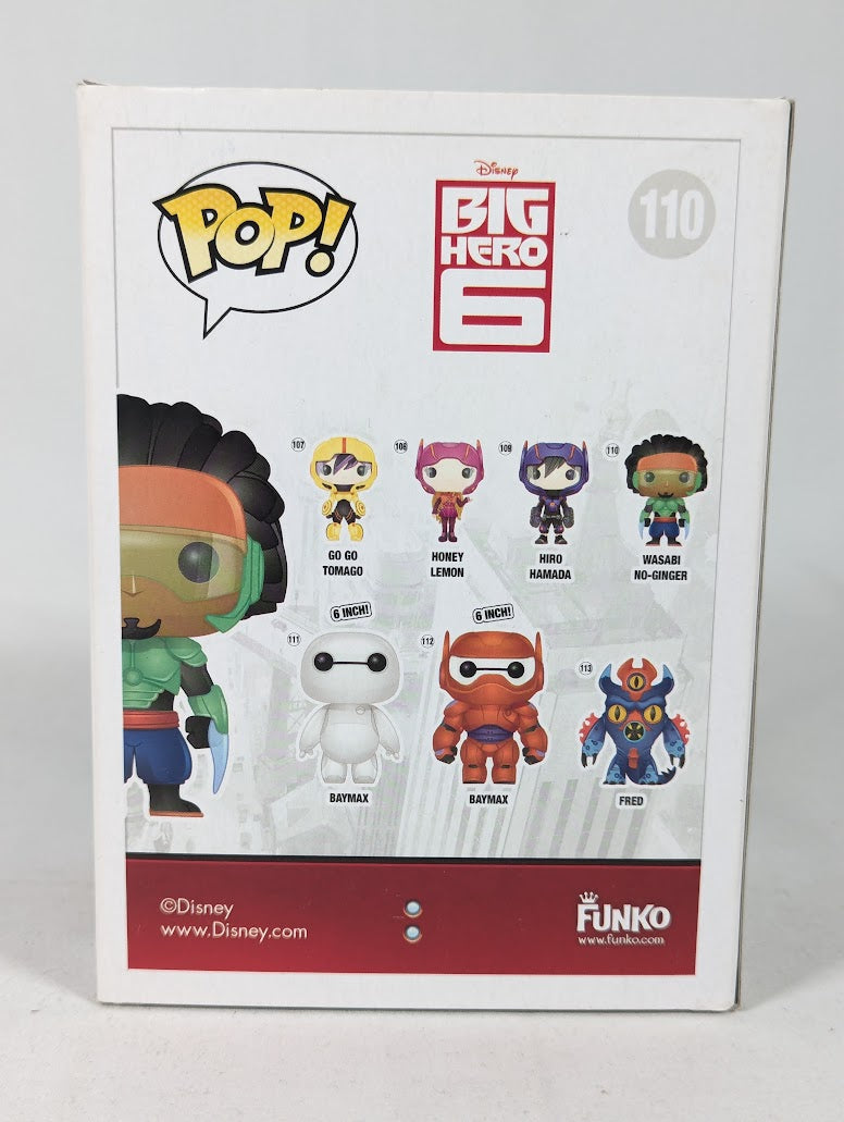 Disney Big Hero 6 Wasabi No-Ginger Funko Pop! Vinyl Figure #110