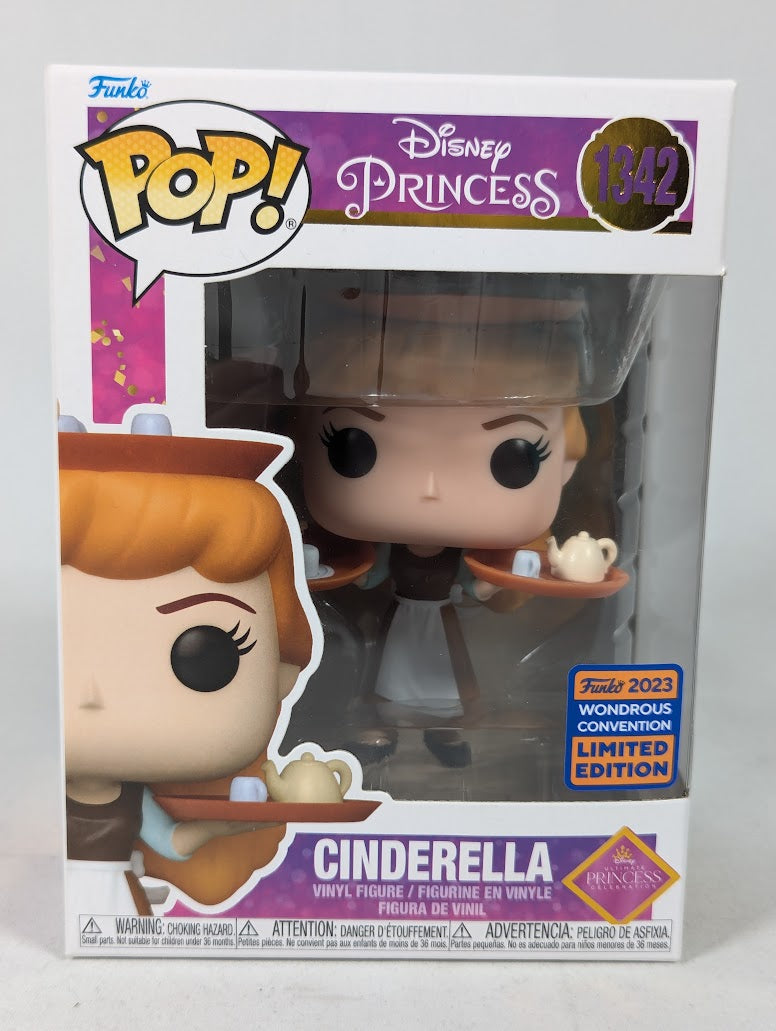 Disney Princess Cinderella (2023 Wondrous Con Exclusive) Funko Pop! Vinyl Figure #1342