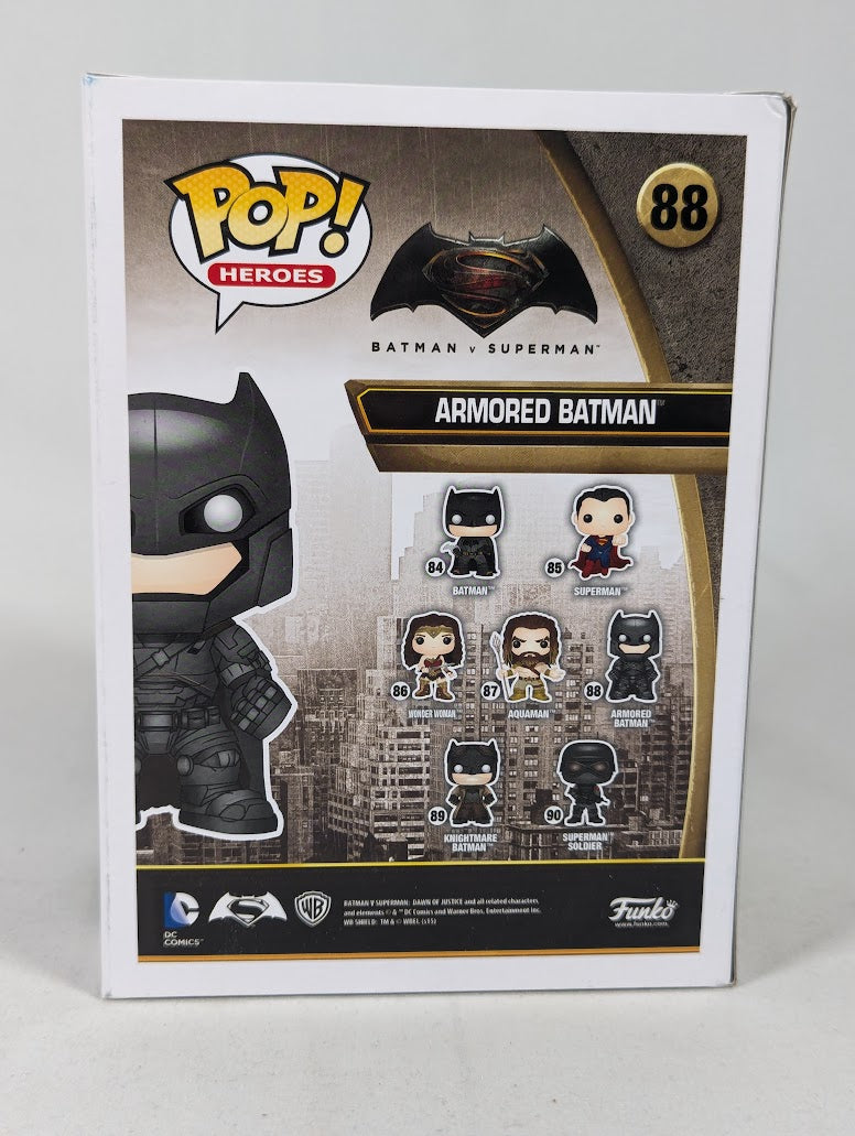 DC Comics Batman v Superman Armored Batman (Legion of Collectors Exclusive) Funko Pop! Vinyl Figure #88
