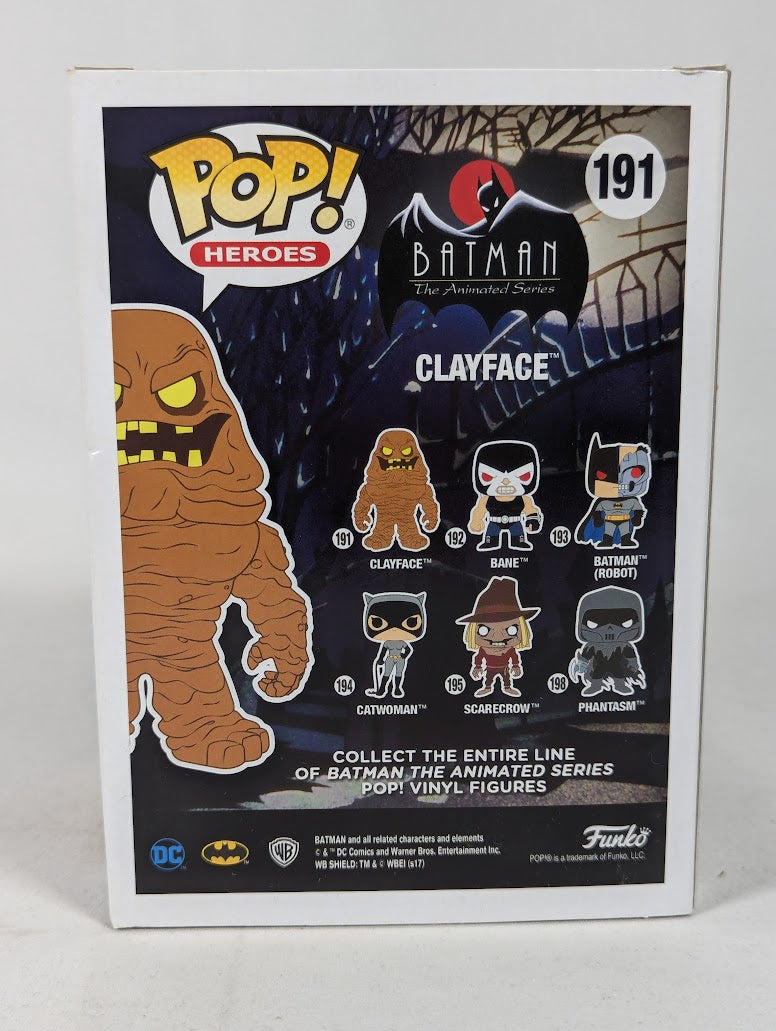 DC Comics Batman The Animated Series Clayface Funko Pop! Vinyl Figure #191