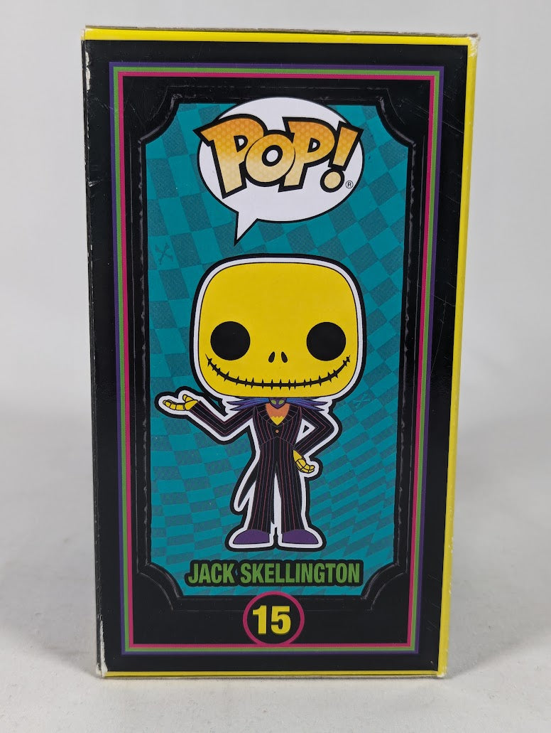 The Nightmare Before Christmas Jack Skellington (Blacklight) Funko Pop! Vinyl Figure #15