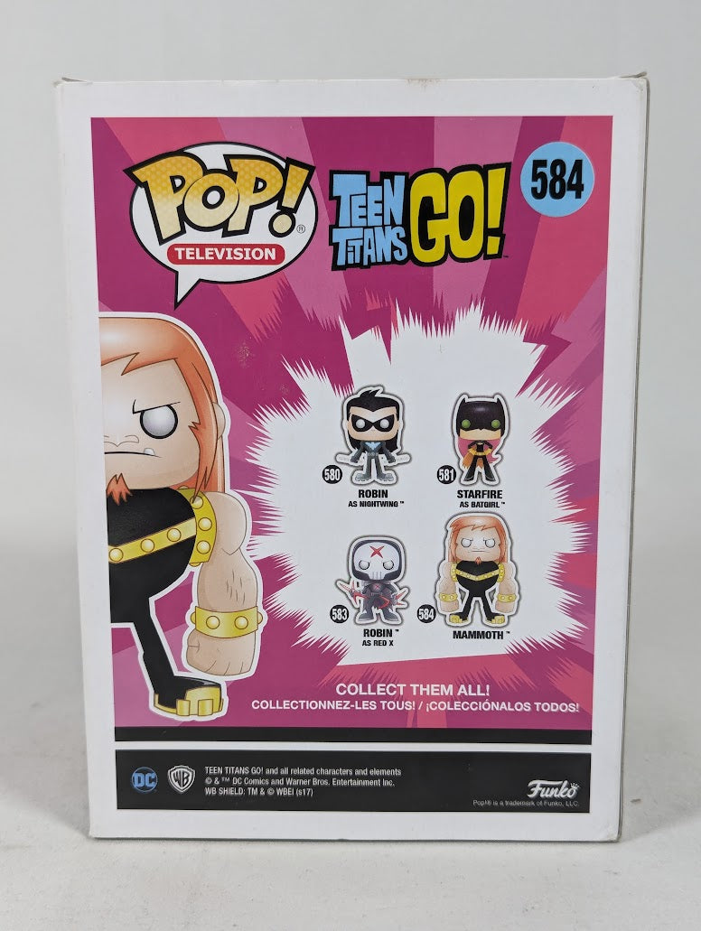 DC Comics Teen Titans Go! Mammoth Funko Pop! Vinyl Figure #584