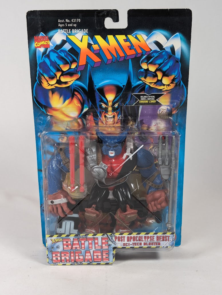 X-Men Battle Brigade Post Apocalypse Beast 1996 ToyBiz Action Figure
