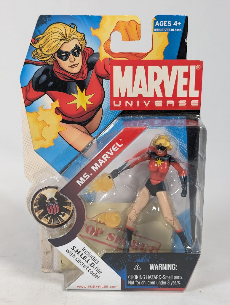 Marvel Universe Ms Marvel #023 2008 Hasbro Action Figure