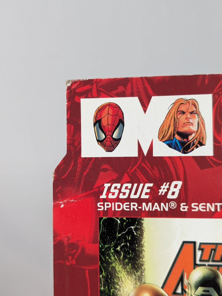 Marvel Universe Greatest Battles Comic Packs Spider-Man & Sentry 3.75" 2010 Hasbro Action Figure 2-Pack
