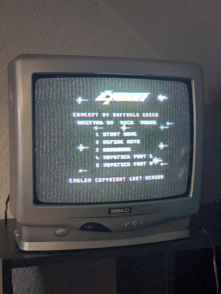 Commadore 64 Micro Computer Bundle With Datasette Model 1530 Cassette Tape Reader & 7 Games