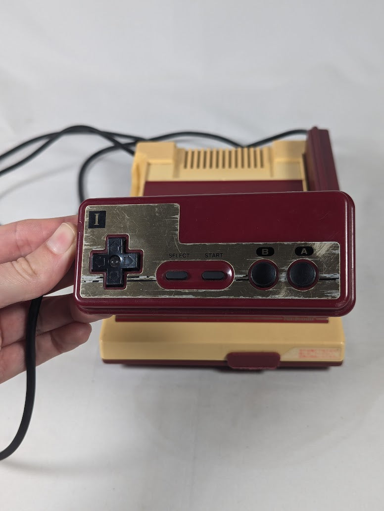 Nintendo Famicom Console Bundle With 6 Games (AV Modded - Composite Video Output)