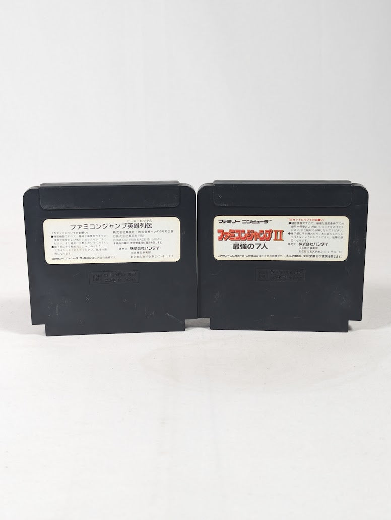 Jump Hero Retsuden & Jump II Saikyo Shichinin Famicom (Cartridges Only)