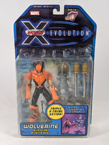 Marvel X-Men Evolution Wolverine with Claw Blaster Base 2001 ToyBiz Action Figure