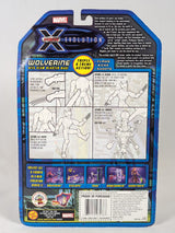 Marvel X-Men Evolution Wolverine with Claw Blaster Base 2001 ToyBiz Action Figure