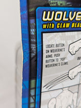 Marvel X-Men Evolution Wolverine with Claw Blaster Base 2001 ToyBiz Action Figure