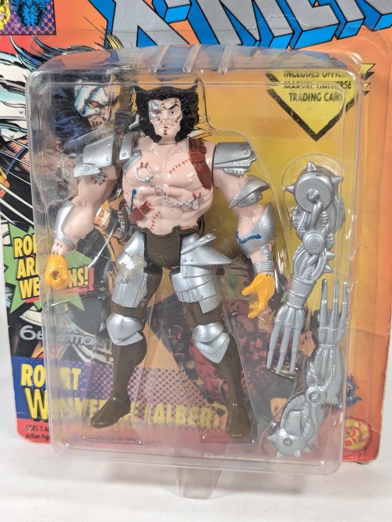Marvel X-Men Robot Wolverine (Albert) (6th Edition) 1994 ToyBiz Action Figure
