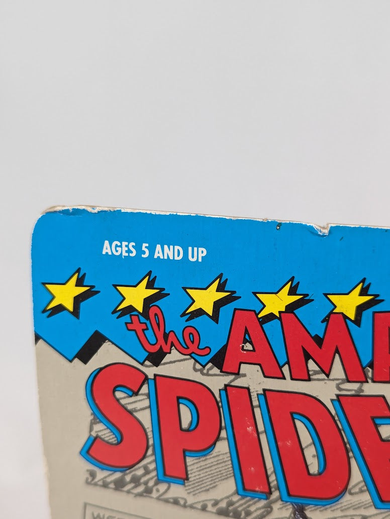 Marvel The Amazing Spider-Man With Real Web Shooting Action 1991 ToyBiz Action Figure