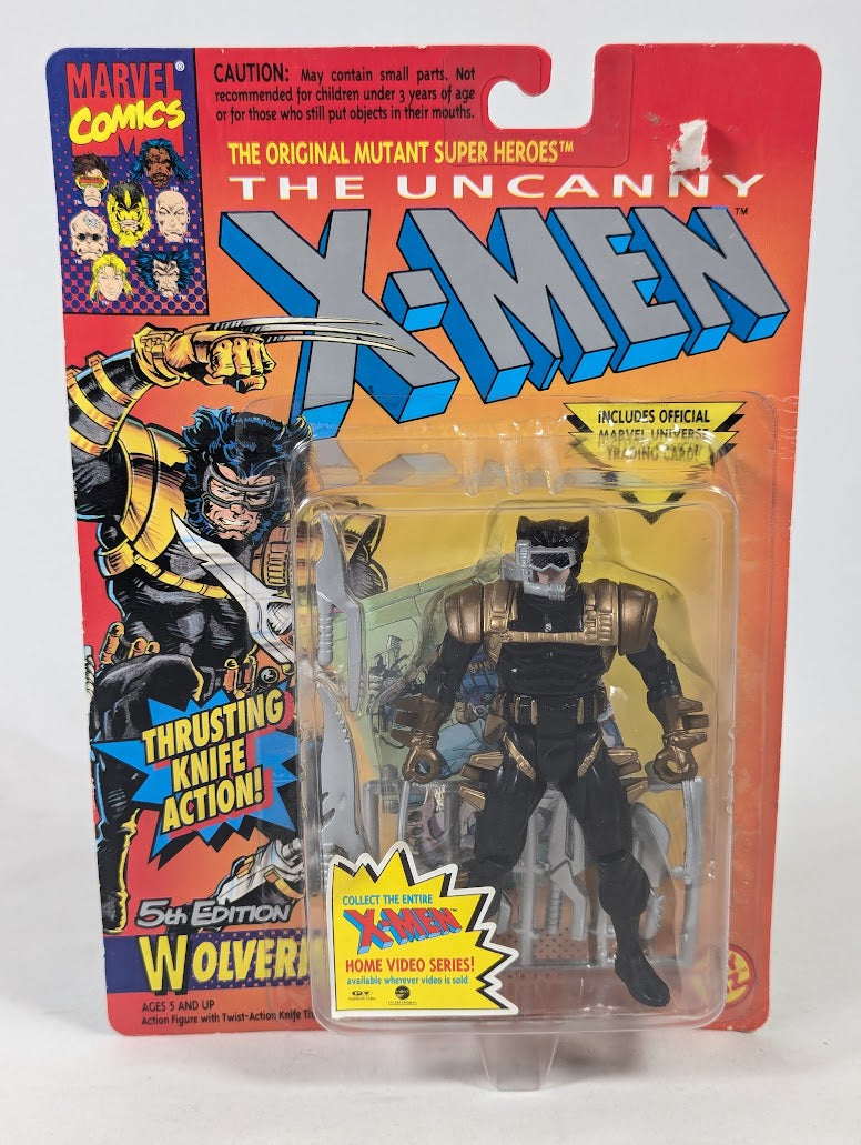 Marvel The Uncanny X-Men Wolverine Thrusting Knife Action (5th Edition) 1993 ToyBiz Action Figure