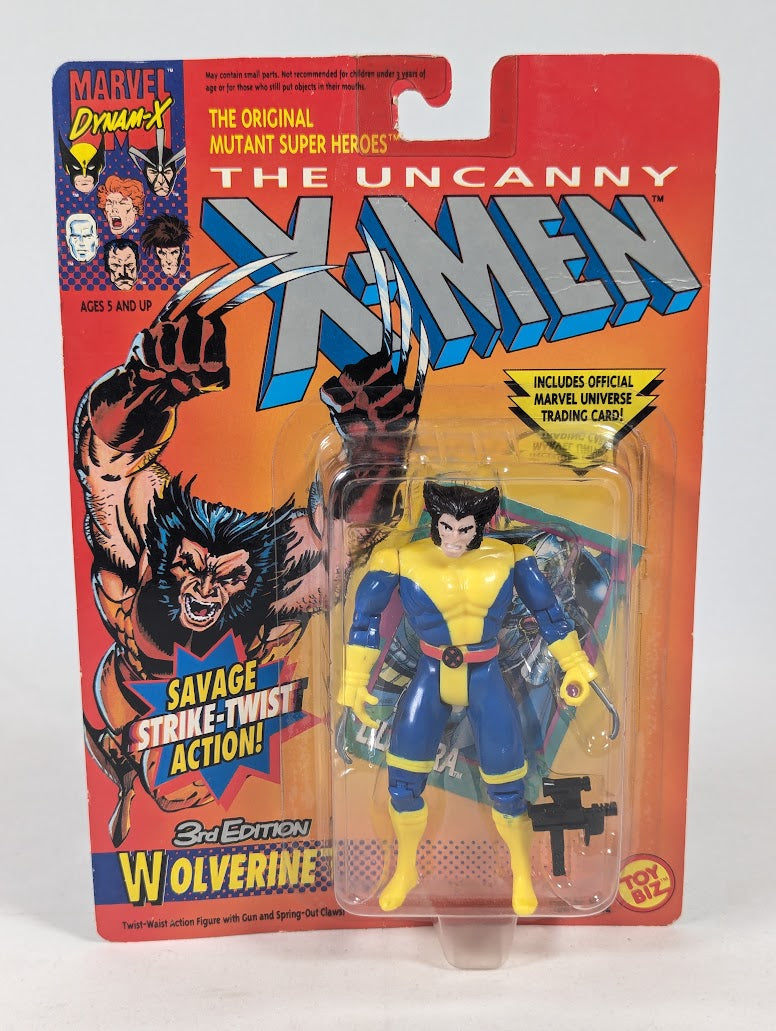 Marvel The Uncanny X-Men Wolverine Savage Strike-Twist Action (3rd Edition) 1992 ToyBiz Action Figure
