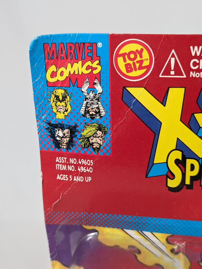 Marvel X-Men Special Metallic Edition Maverick, Trevor Fitzroy & Wolverine Steel Mutants 1994 ToyBiz Action Figure