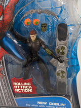 Marvel Spider-Man 3 New Goblin Rolling Attack Action 2007 Hasbro Action Figure