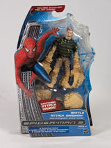 Marvel Spider-Man 3 Battle Attack Sandman Switching Attack Hands 2007 Hasbro Action Figure