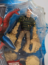 Marvel Spider-Man 3 Battle Attack Sandman Switching Attack Hands 2007 Hasbro Action Figure