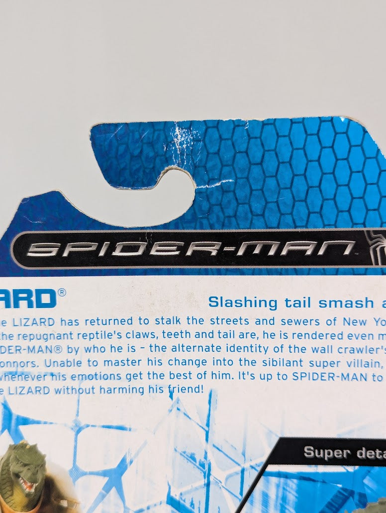 Marvel Spider-Man 3 Lizard Slashing Tail Attack 2007 Hasbro Action Figure