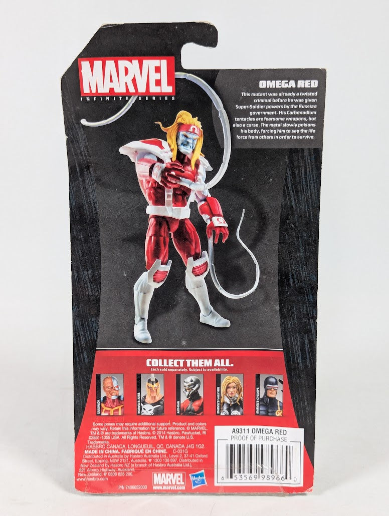 Marvel Infinite Series Omega Red 3.75" 2014 Hasbro Action Figure