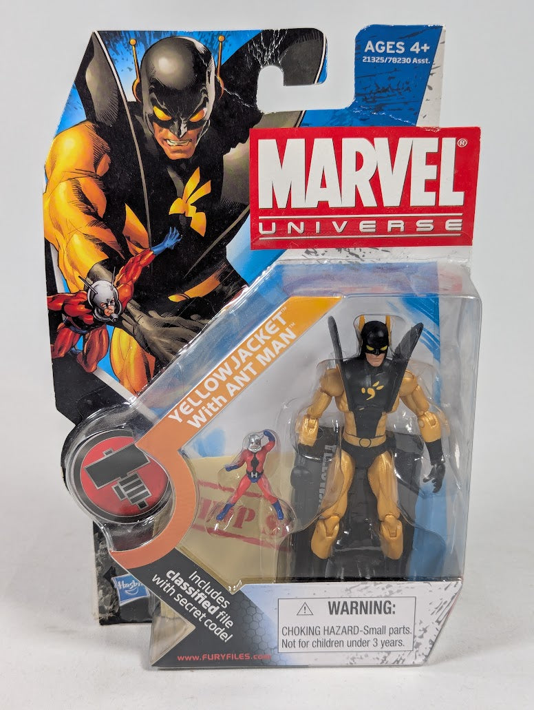 Marvel Universe Yellowjacket With Ant Man 3.75" 2010 Hasbro Action Figure