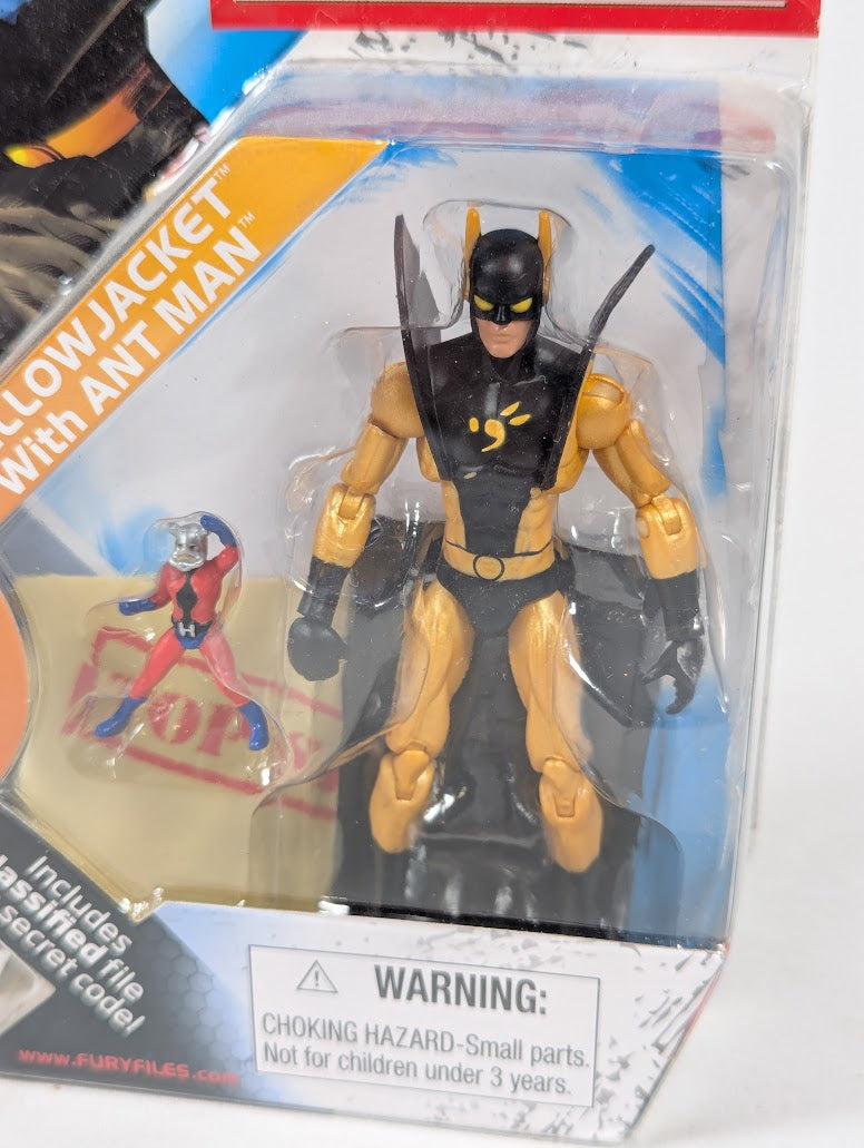 Marvel Universe Yellowjacket With Ant Man 3.75" 2010 Hasbro Action Figure