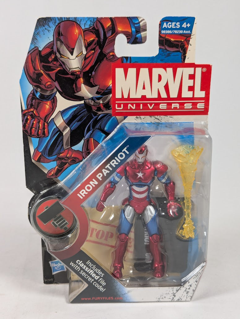 Marvel Universe Iron Patriot 3.75" 2009 Hasbro Action Figure